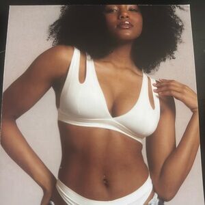 NWT Nuudii Black tee system Bra BLACK LM